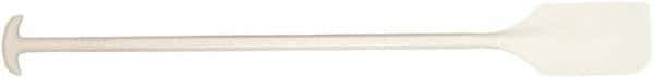Remco - White Polypropylene Mixing Paddle without Holes - 52" Overall Length - Exact Tool & Supply