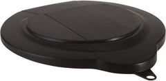 Vikan - 1.5 Gal Polypropylene Pail Lid - Black, For Use with 5696 - Exact Tool & Supply