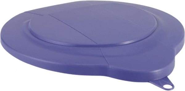 Vikan - 1.5 Gal Polypropylene Pail Lid - Purple, For Use with 5695 - Exact Tool & Supply