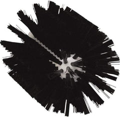 Vikan - 4" Diam Polyester Tube Brush - 6-1/2" OAL, 5-1/4" Head Length, Polypropylene Handle - Exact Tool & Supply