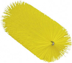 Vikan - 2.3" Diam Polyester Tube Brush - 6-1/4" OAL, 6-1/2" Head Length, Stainless Steel Handle - Exact Tool & Supply