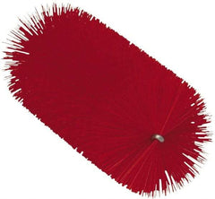 Vikan - 2.3" Diam Polyester Tube Brush - 6-1/4" OAL, 6-1/2" Head Length, Stainless Steel Handle - Exact Tool & Supply