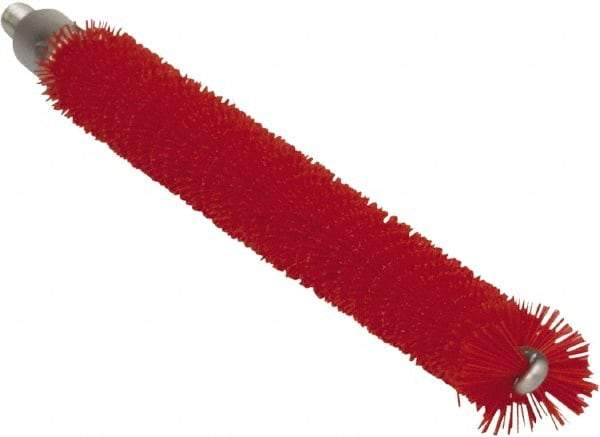 Vikan - 1/2" Diam Polyester Tube Brush - 6-1/4" OAL, 6-1/2" Head Length, Stainless Steel Handle - Exact Tool & Supply