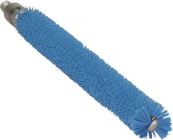 Vikan - 1/2" Diam Polyester Tube Brush - 6-1/4" OAL, 6-1/2" Head Length, Stainless Steel Handle - Exact Tool & Supply