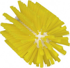 Vikan - 3" Diam Polyester Tube Brush - 6-1/4" OAL, 5-1/4" Head Length, Polypropylene Handle - Exact Tool & Supply