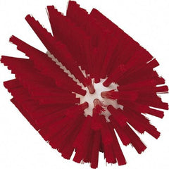 Vikan - 3" Diam Polyester Tube Brush - 6-1/4" OAL, 5-1/4" Head Length, Polypropylene Handle - Exact Tool & Supply
