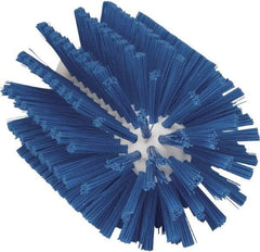Vikan - 3" Diam Polyester Tube Brush - 6-1/4" OAL, 5-1/4" Head Length, Polypropylene Handle - Exact Tool & Supply