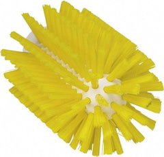Vikan - 3" Diam Polyester Tube Brush - 6" OAL, 5-1/4" Head Length, Polypropylene Handle - Exact Tool & Supply