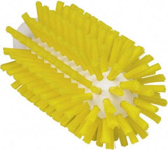 Vikan - 2-1/2" Diam Polyester Tube Brush - 6" OAL, 5-1/4" Head Length, Polypropylene Handle - Exact Tool & Supply