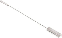 Vikan - 2" Diam Polyester Valve Brush - 34-1/4" OAL, 6-7/16" Head Length, Polypropylene & Stainless Steel Handle - Exact Tool & Supply