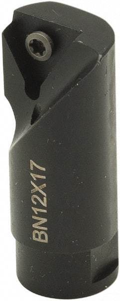Parlec - TCMT 11 Insert Style, Replaceable Boring Bar Head - 0.6299" Shank Diam, Through Coolant - Exact Tool & Supply
