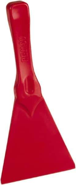 Remco - Stiff Polypropylene Straight Scraper - 4.4" Blade Width - Exact Tool & Supply