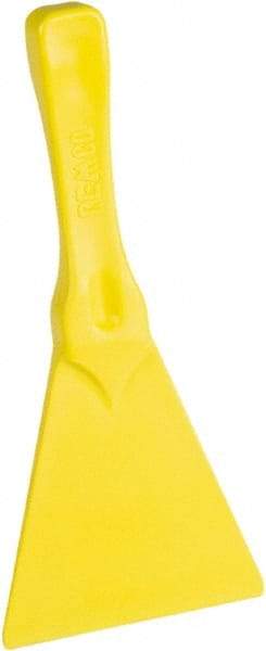 Remco - Stiff Polypropylene Straight Scraper - 4.4" Blade Width - Exact Tool & Supply