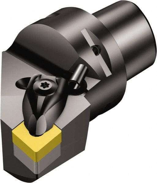 Sandvik Coromant - Right Hand Cut, Size C6, CNMG 543 Insert Compatiblity, Modular Turning & Profiling Cutting Unit Head - 45mm Ctr to Cutting Edge, 65mm Head Length, Through Coolant, Series T-Max P - Exact Tool & Supply