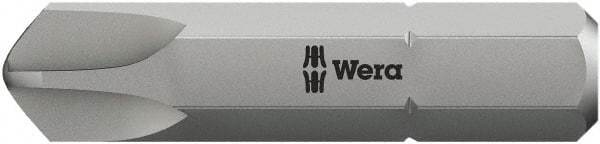 Wera - 5/16" Drive, 10mm Torq-Set Mplus Screwdriver Bit - 1-1/4" OAL - Exact Tool & Supply