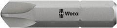 Wera - 5/16" Drive, 10mm Torq-Set Mplus Screwdriver Bit - 1-1/4" OAL - Exact Tool & Supply