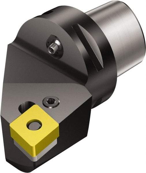 Sandvik Coromant - Right Hand Cut, Size C8, CNMG 432 Insert Compatiblity, Modular Turning & Profiling Cutting Unit Head - 55mm Ctr to Cutting Edge, 80mm Head Length, Through Coolant, Series T-Max P - Exact Tool & Supply
