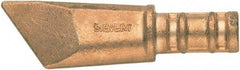 Sievert - 1-1/2 Inch Point, 1/2 Inch Tip Diameter, Soldering Iron Tip Copper Bit - Series Hammer, For Use with LSK and SIK - Exact Tool & Supply