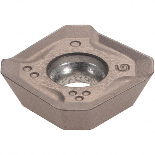 Sumitomo - SEET13T3 G Grade ACM300 Carbide Milling Insert - 0.19" Thick, 1/2" Inscribed Circle - Exact Tool & Supply