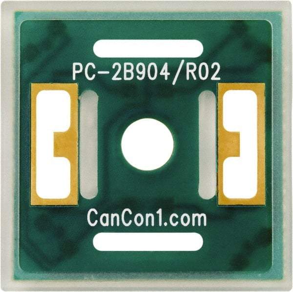 Canfield Connector - Solenoid Valve Interposed Lighted Wafer Indicator Light - Use with DIN Type Coil - Exact Tool & Supply