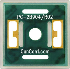 Canfield Connector - Solenoid Valve Interposed Lighted Wafer Indicator Light - Use with DIN Type Coil - Exact Tool & Supply