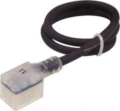 Canfield Connector - Solenoid Valve Connector/Gasket/Cord Assembly - Use with Solenoid Valves - Exact Tool & Supply