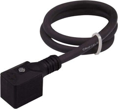 Canfield Connector - Solenoid Valve Connector/Gasket/Cord Assembly - Use with Solenoid Valves - Exact Tool & Supply