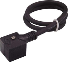 Canfield Connector - Solenoid Valve Connector/Gasket/Cord Assembly - Use with Solenoid Valves - Exact Tool & Supply