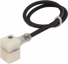 Canfield Connector - Solenoid Valve Connector/Gasket/Cord Assembly - Use with Solenoid Valves - Exact Tool & Supply