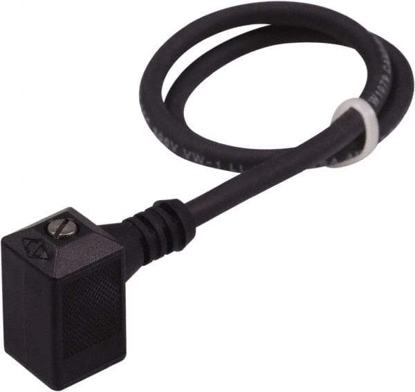 Canfield Connector - Solenoid Valve Connector/Gasket/Cord Assembly - Use with Solenoid Valves - Exact Tool & Supply