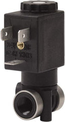 Spartan Scientific - 1/8" NPT Port, 2 Way, 2 Position, Composite Solenoid Valve - Normally Closed, Viton Seal - Exact Tool & Supply