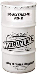 Lubriplate - 120 Lb Drum Calcium Extreme Pressure Grease - Tan, Extreme Pressure, Food Grade & High/Low Temperature, 450°F Max Temp, NLGIG 2, - Exact Tool & Supply