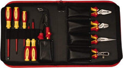 Wiha - 10 Piece Insulated Pliers Hand Tool Set - Comes in Box - Exact Tool & Supply