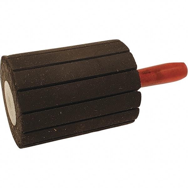 Dynabrade - 2" Wide x 1-1/2" Diam, Expander Wheel Spiral Band Drum - 1/4" Shank Diam, 10,000 RPM - Exact Tool & Supply