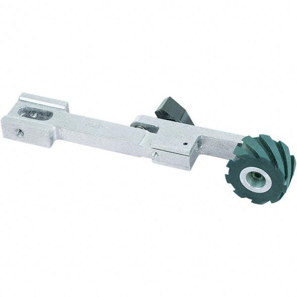 Dynabrade - Electric Versatility Belt Grinder Contact Arm - 72" Belt Length x 1" Belt Width - Exact Tool & Supply