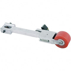 Dynabrade - 1-1/4" Wide Contact Arm - 72" Belt Length x 1-1/4" Belt Width, Urethane, 70" Contact Wheel Diam - Exact Tool & Supply