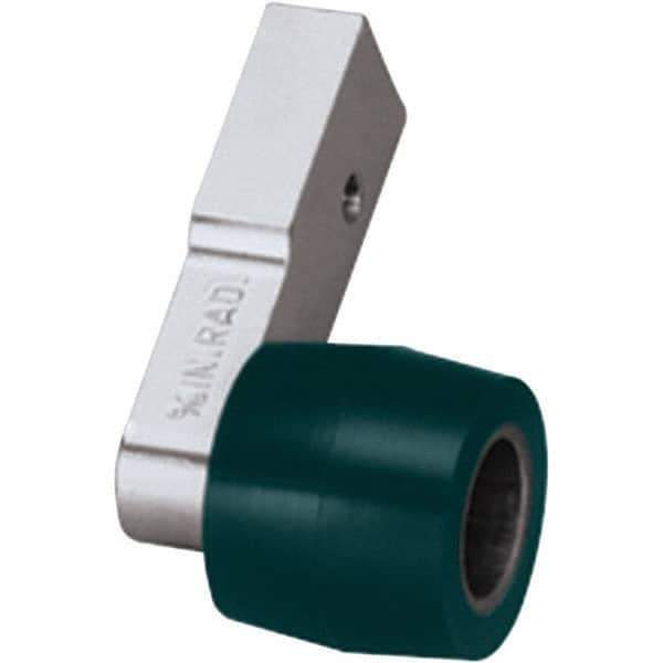 Dynabrade - 1" Wide Contact Wheel Assembly Arm - 18" Belt Length x 1" Belt Width, Flat, Urethane, 70" Contact Wheel Diam - Exact Tool & Supply