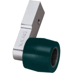 Dynabrade - 1" Wide Contact Wheel Assembly Arm - 18" Belt Length x 1" Belt Width, Flat, Urethane, 70" Contact Wheel Diam - Exact Tool & Supply