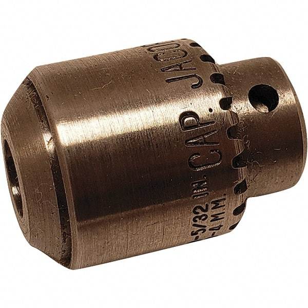 Dynabrade - 5/16-24, 5/32" Max Capacity, Threaded Mount Drill Chuck - Keyed - Exact Tool & Supply