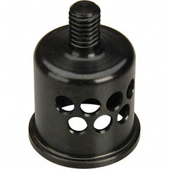 Dynabrade - 4-1/2" to 5" Air Vertical Disc Sander Exhaust Cover - Exact Tool & Supply