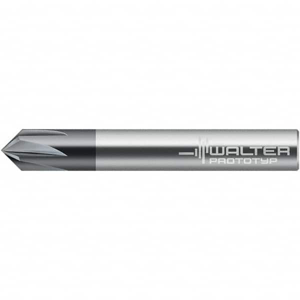 Walter-Prototyp - 1mm Diam Solid Carbide Chamfer Mill - Exact Tool & Supply