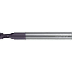 Walter-Prototyp - 10mm, 2 Flute, Solid Carbide, 1mm End Mill - 3-15/16" OAL, 30° Helix, Right Hand Flute, 35mm LOC, Right Hand Cut - Exact Tool & Supply