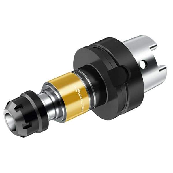 Walter - HSK63A Taper Shank, Collet Chuck - 159.4mm OAL - Exact Tool & Supply