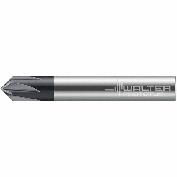Walter-Prototyp - 1.5mm Diam Solid Carbide Chamfer Mill - Exact Tool & Supply