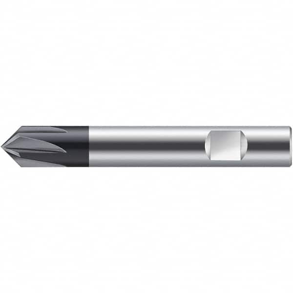 Walter-Prototyp - 1.5mm Diam Solid Carbide Chamfer Mill - Exact Tool & Supply