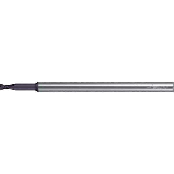 Walter-Prototyp - 5mm, 2 Flute, Solid Carbide, 0.5mm End Mill - 3-15/16" OAL, 30° Helix, Right Hand Flute, 25mm LOC, Right Hand Cut - Exact Tool & Supply