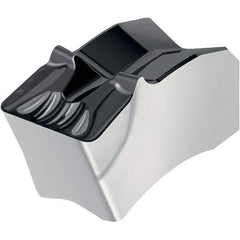 Walter - UF4 Grade WSM43S, 8mm Cutting Width Grooving Insert - 4mm Max Depth of Cut, 0.8mm Corner Radius, TiAlN+Al2O3+(Al) Finish - Exact Tool & Supply