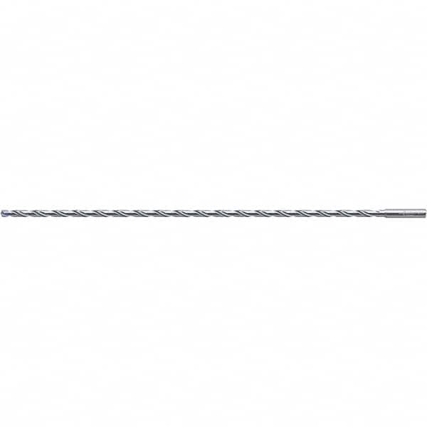 Walter-Titex - 7/32" 130° 2-Flute Solid Carbide Extra Length Drill Bit - Exact Tool & Supply