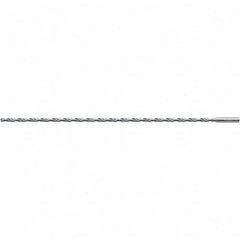 Walter-Titex - 7/32" 130° 2-Flute Solid Carbide Extra Length Drill Bit - Exact Tool & Supply