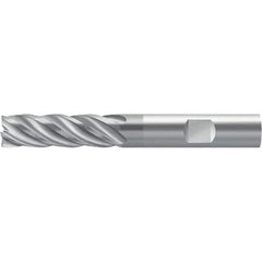 Walter-Prototyp - 6mm, 5 Flute, Solid Carbide, 0.3mm End Mill - 2.559" OAL, 35° Helix, Right Hand Flute, 19mm LOC, Right Hand Cut - Exact Tool & Supply
